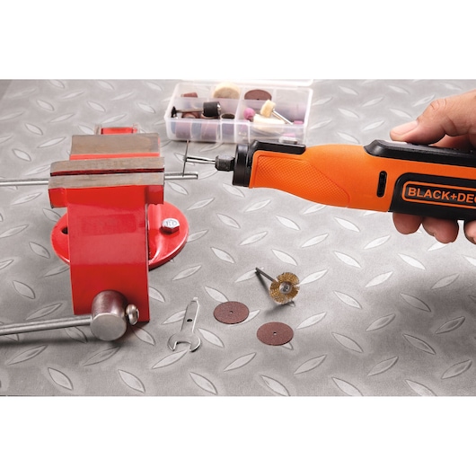 7.2V Cordless Rotary Tool with 36 Accessories
