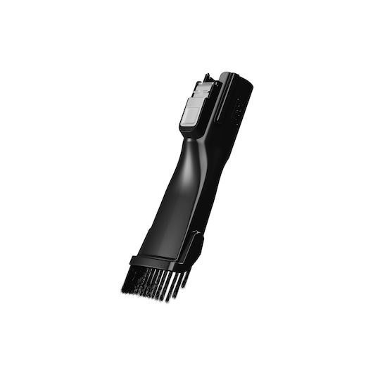 BLACKDECKER BHFEB520D1 vacuum cleaner attachment with integrated brush, angled side on white background.
