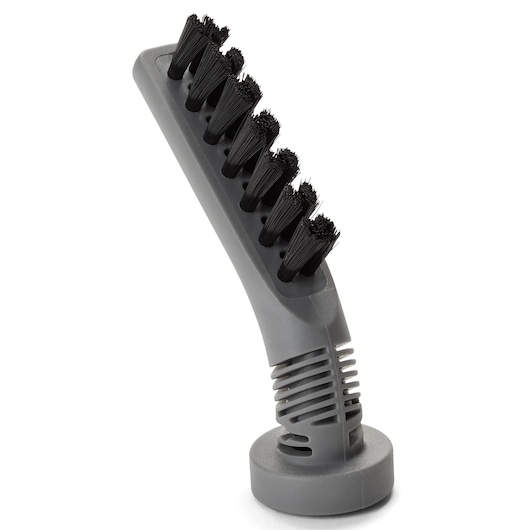 BLACKDECKER BHSM15FX08 replacement brush head with black bristles, photographed upright on white background.