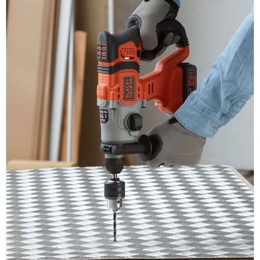 18V Ledningsfri SDS-Plus Slagboremaskine