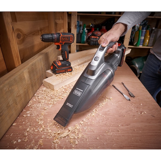 18V Power Connect håndstøvsuger® uden tilbehør