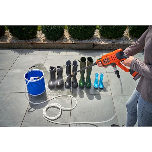 18V Trykrenser med 2 Ah-batteri og 1 A-oplader