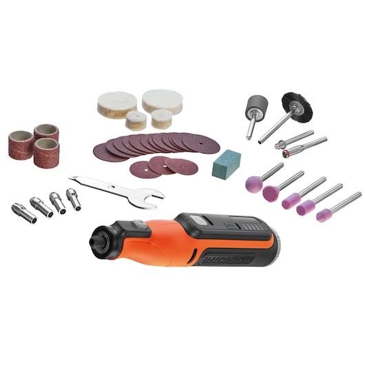 7.2V Cordless Rotary Tool with 36 Accessories