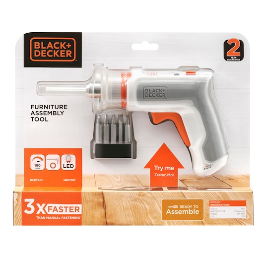 BLACK+DECKER HEXDRIVER™ 3.6V Furniture Assembly Tool