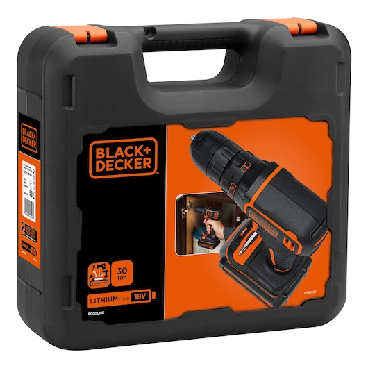 18V Boremaskine + 400mA oplader + kuffert + 1 batteri