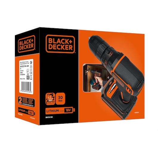 18V Boremaskine + 200mA oplader + 1 batteri