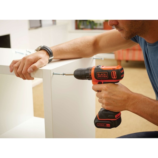 10.8V Li-Ion ultra kompakt boremaskine