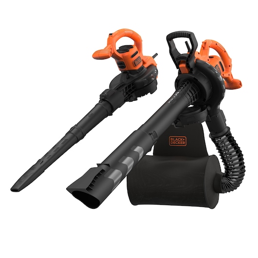 3-i-1 Eldrevet Løvsuger/blæser 2900W