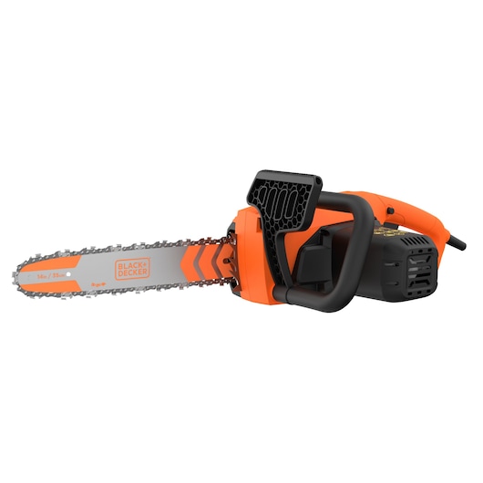 BLACK+DECKER corded chainsaw with 35cm bar length