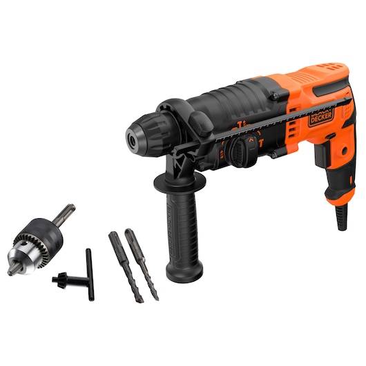 650W Corded SDS-PLUS Hammer Drill