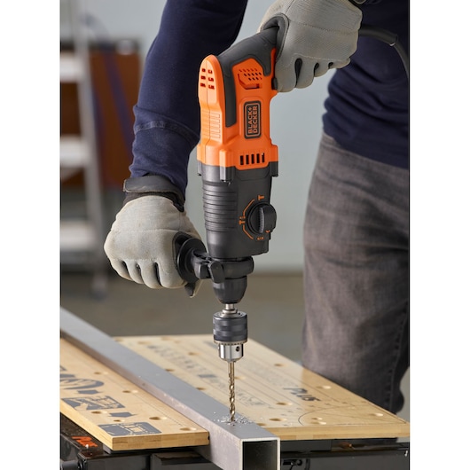 650W Corded SDS-PLUS Hammer Drill
