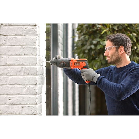 650W Corded SDS-PLUS Hammer Drill