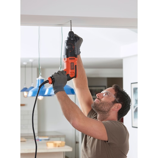 650W Corded SDS-PLUS Hammer Drill