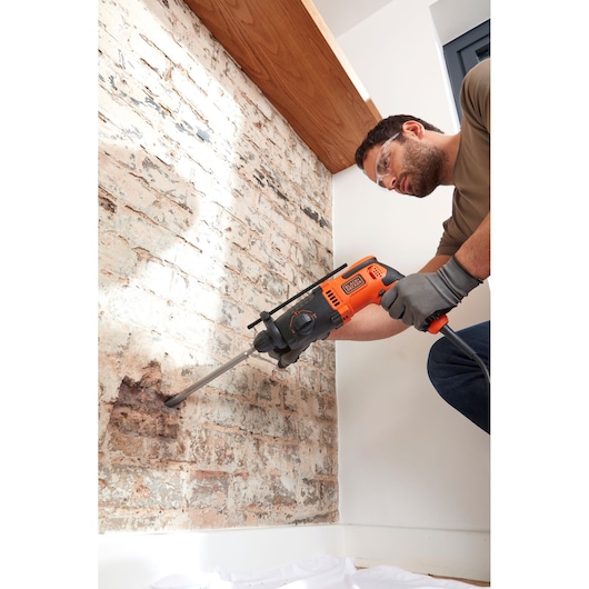 650W Corded SDS-PLUS Hammer Drill