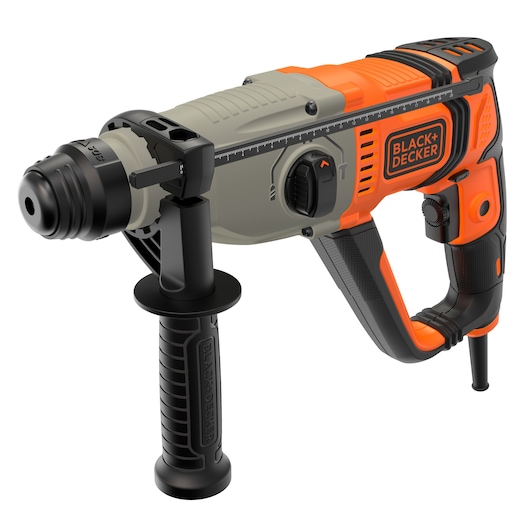 800W Corded SDS-PLUS Hammer Drill and Kit Box