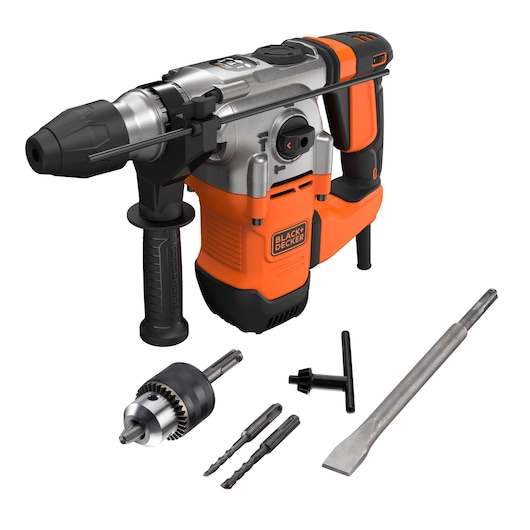 1250W Corded SDS-PLUS Hammer Drill and Kit Box