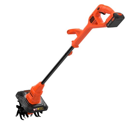 BLACK+DECKER 18V Tiller with Powerconnect battery