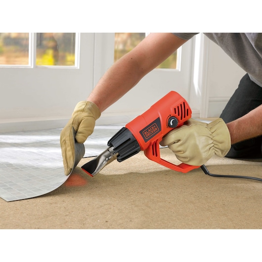2000W Heat Gun with 5 accessories heating vinyl flooring